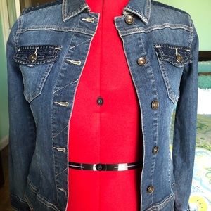 Size small jean jacket by Nurture.